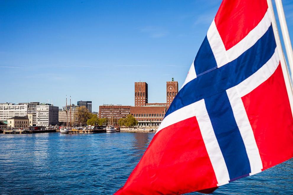 Флаг на Норвегия
